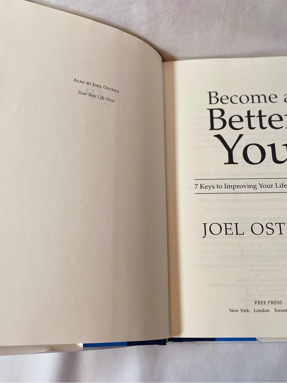Joel Osteen Become a Better You Hardcover #book #inspirational #selfhelp 2007